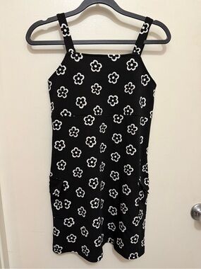 Lily Bleu Black and White Floral Print Top